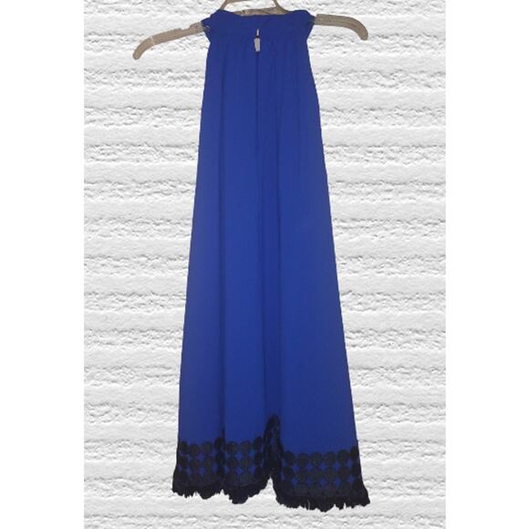 Badgley Mischka Eli shift Dress Cobalt Blue size 10 - Picture 3 of 5